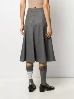 Thom Browne super 120s wool flannel skirt