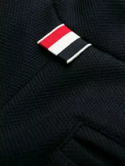 Thom Browne Tonal 4 Bar twill trousers slacks of women 12 Thom Browne tonal 4-Bar twill trousers