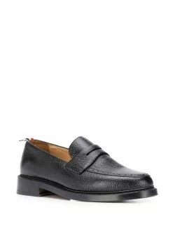 Thom Browne pebble-grain penny loafers