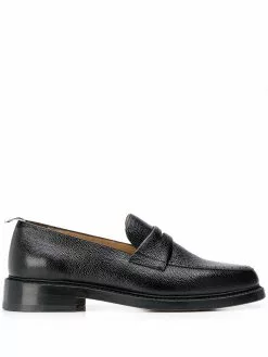 Thom Browne pebble-grain penny loafers