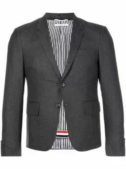 Thom Browne Super 120s single-breasted blazer