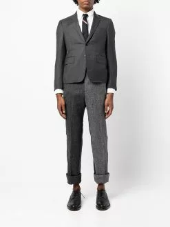 Thom Browne Super 120s single-breasted blazer