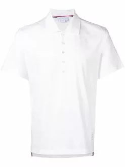 Thom Browne classic button polo shirt
