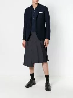 Thom Browne button polo shirt