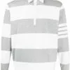 Thom Browne 4-Bar rugby stripe polo shirt