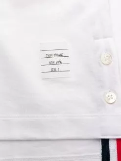 Thom Browne contrasting-trim T-shirt