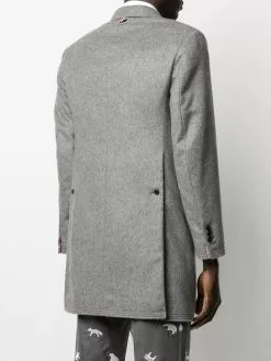 Thom Browne heavyweight cashmere Chesterfield overcoat