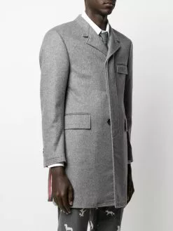 Thom Browne heavyweight cashmere Chesterfield overcoat