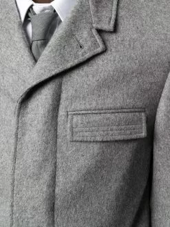 Thom Browne heavyweight cashmere Chesterfield overcoat