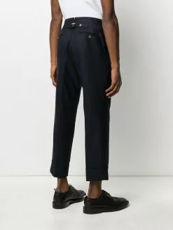 Thom Browne super 120s twill trousers