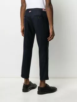 Thom Browne super 120s twill side tab trousers