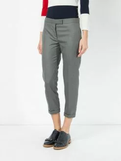 Thom Browne mid-rise tailored trousers