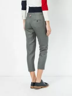 Thom Browne mid-rise tailored trousers