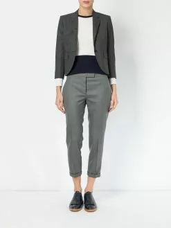 Thom Browne mid-rise tailored trousers