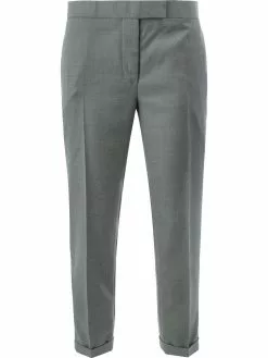 Thom Browne mid-rise tailored trousers