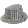 Thom Browne Prince of Wales check bucket hat