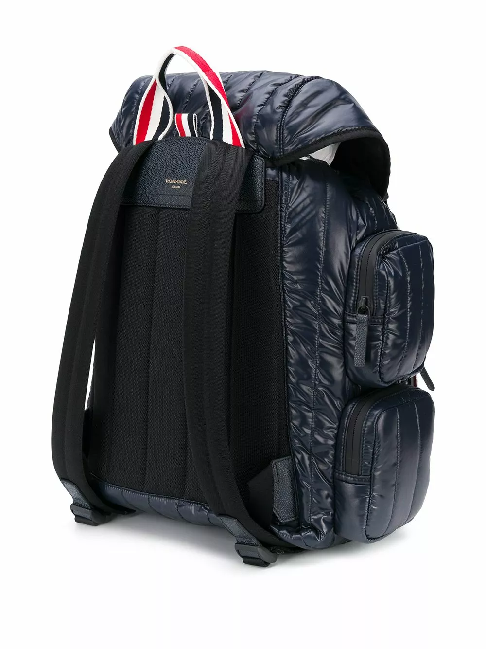 Thom Browne 4 Bar quilted ripstop backpack backpacks of men 3 Thom Browne 4-Bar quilted ripstop backpack