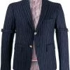 Thom Browne tonal chalk stripe armband jacket
