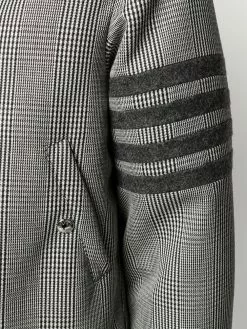 Thom Browne 4-Bar shearling lined flight jacket