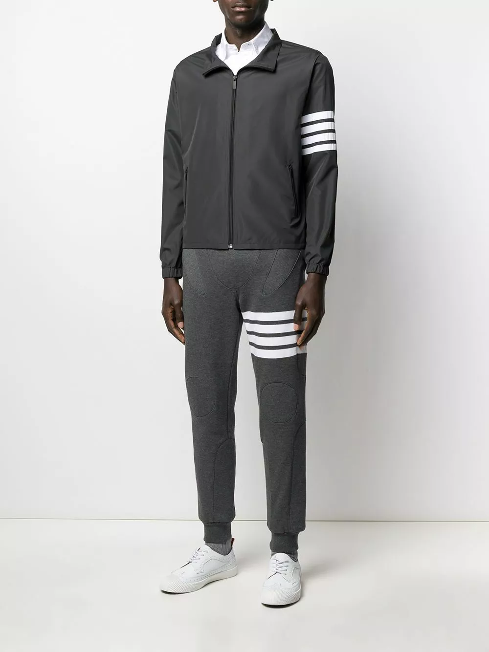 Thom Browne 4 Bar flyweight tech jacket sport jackets & windbreakers of men 2 Thom Browne 4-Bar flyweight tech jacket