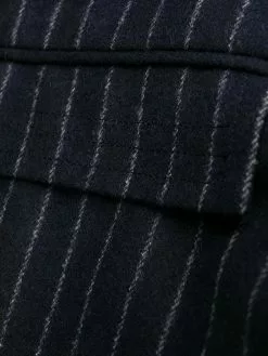 Thom Browne chalk stripe Chesterfield overcoatcoat