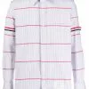 Thom Browne check grosgain armband Oxford shirt