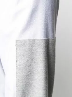 Thom Browne elbow-patch long-sleeve shirt