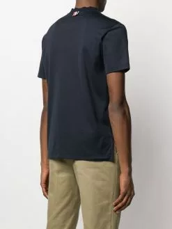 Thom Browne 4-Bar mock neck T-shirt