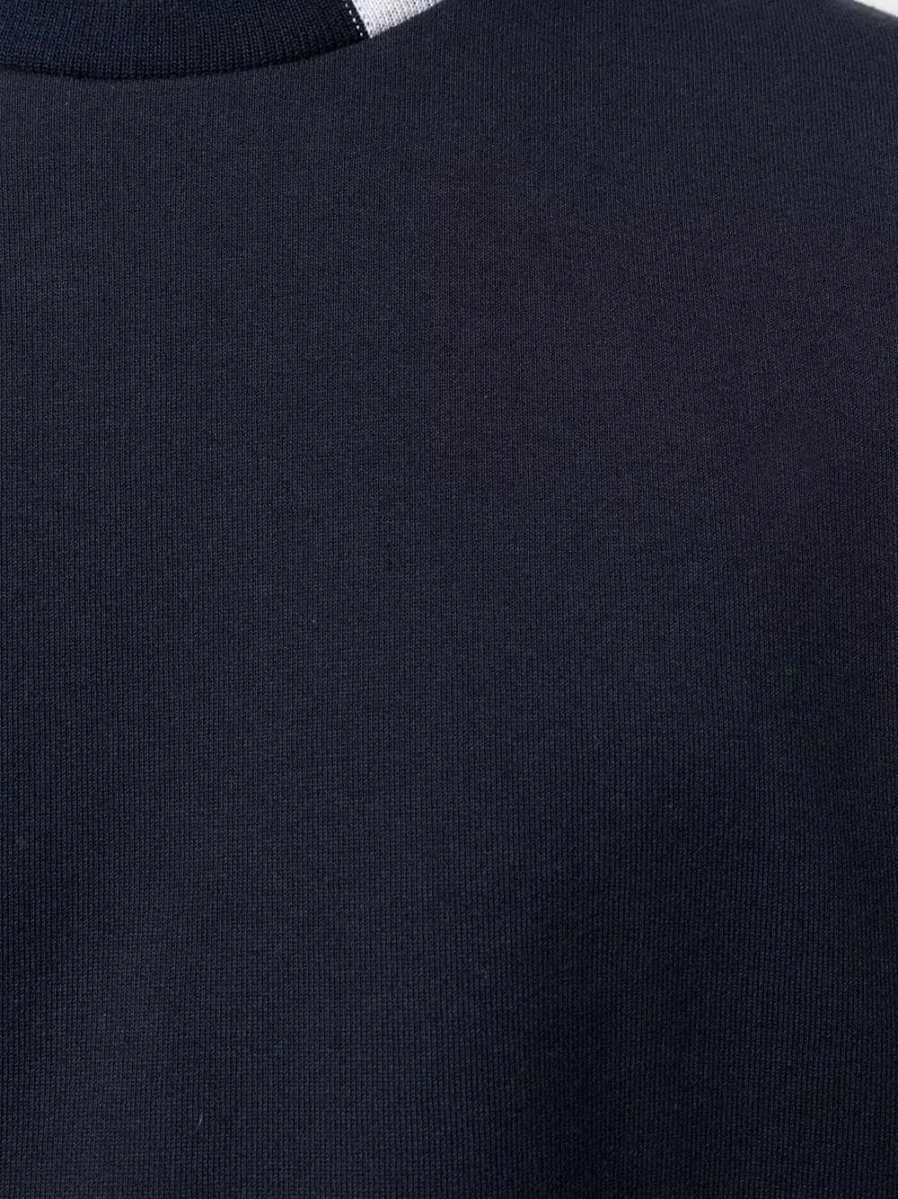 Thom Browne 4 Bar intarsia mock neck sweatshirt sweatshirts of men 5 Thom Browne 4-Bar intarsia mock-neck sweatshirt