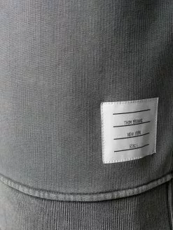 Thom Browne garment-dyed loopback cotton sweatshirt