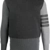 Thom Browne 4-Bar Fun Mix Shetland wool jumper