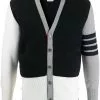 Thom Browne 4-Bar Fun-Mix Shetland wool cardigan