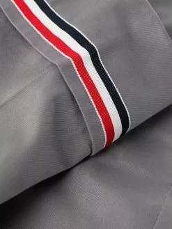 Thom Browne twill beltloop straight trousers