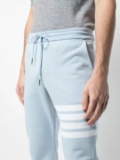 Thom Browne four-bar detailed track pants