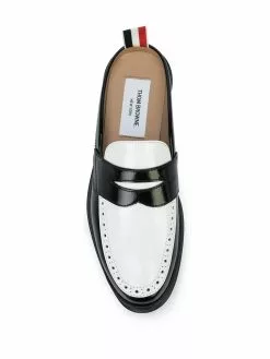 Thom Browne slip-on Penny loafers