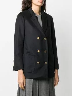 Thom Browne double-breasted zibeline sack jacket