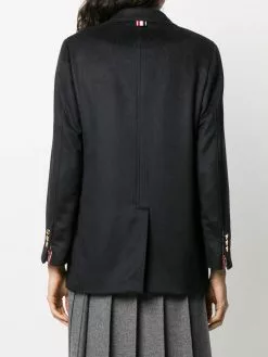 Thom Browne double-breasted zibeline sack jacket