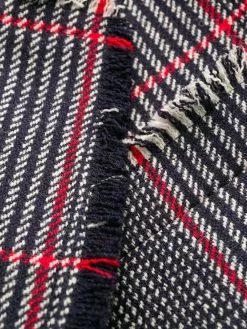 Thom Browne Tricolor hunting tweed single breasted overcoat single breasted coats of women 12 Thom Browne tricolor hunting tweed single-breasted overcoat