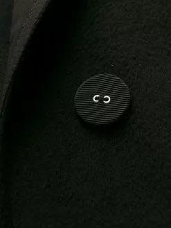 Thom Browne single-breasted cashmere zibeline coat