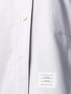 Thom Browne 4-Bar oversized Oxford shirt