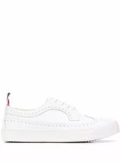 Thom Browne Longwing pebbled leather sneakers