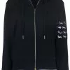Thom Browne Animal Icon 4-Bar zip-up hoodie