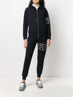 Thom Browne Animal Icon 4-Bar zip-up hoodie