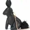 Thom Browne small Rabbit pebbled leather shoulder bag