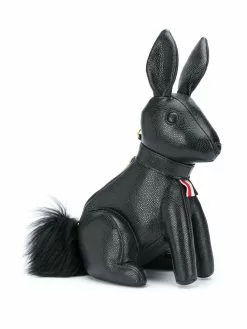 Thom Browne small Rabbit pebbled leather shoulder bag