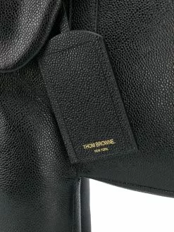 Thom Browne Elephant pebbled leather tote bag