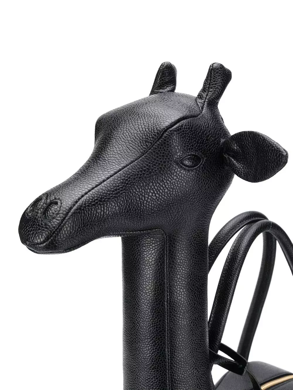 Thom Browne Giraffe pebbled leather tote bag tote bags of men 4 Thom Browne Giraffe pebbled leather tote bag