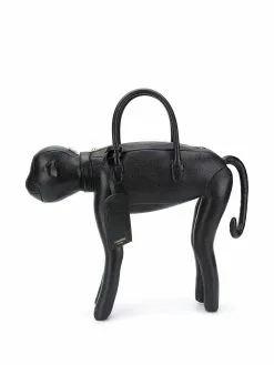 Thom Browne Monkey pebbled bag