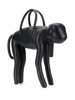 Thom Browne Monkey pebbled bag