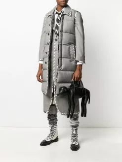 Thom Browne Monkey pebbled bag